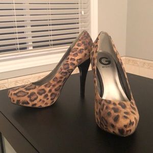 G by Guess Platform High Heel Shoes